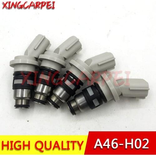 4pcs/lot 16600-41B00 16600-93Y00 A46-H02 Fuel Injector For Nissan March K11 1992-2003 1.0 1.3 Hatchback 16600 41B00
