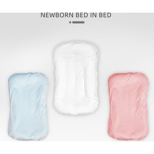 Newborn Baby Bed Recliner Convenient Soft Breathable Cotton Sleep Safe Nursery
