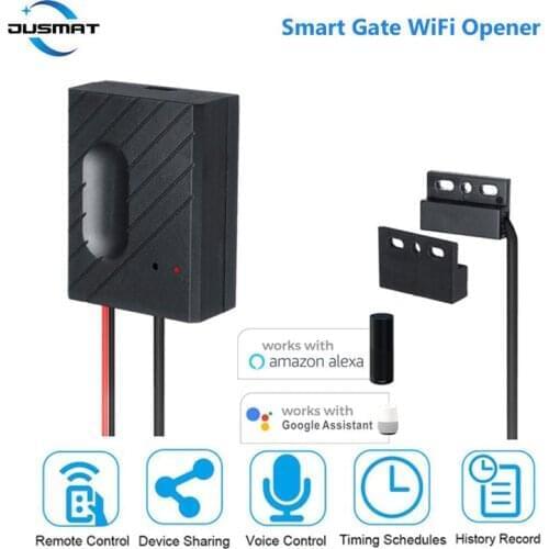 WIFI Garage Door Smart Wireless Controller Voice Control Work Support Alexa Echo