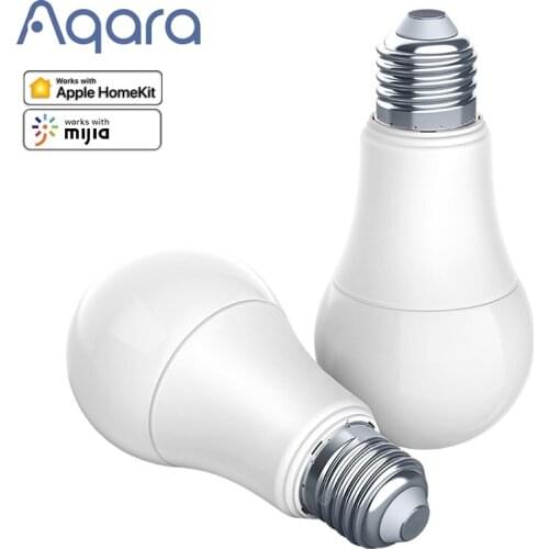 Aqara Smart LED bulb 9W E27 2700K-6500K 806lum Smart Home tunable White Color LED lamp Work with Home Kit and for MI Home App
