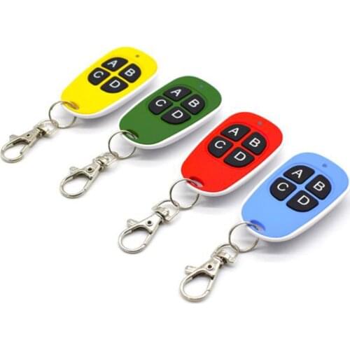 Universal Garage Door Remote Control 433MHz 4 Keys Copy Remote Control Cloning electric gate Remote Controller Duplicator Key