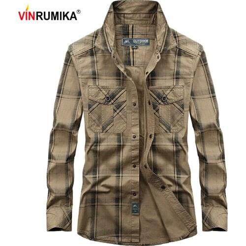 Мужские хлопковые рубашки VINRUMIKA China At AliExpress