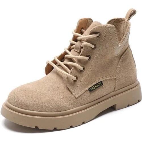 Suede Women Martin Boots British Style Restoration Female Chelsea Boots Newest Type Locomotive Women Winter Boots