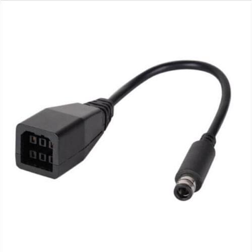 AC Power Supply Transfer Charger Cable Charging Adapter Cord Converter for Microsoft Xbox 360 Flat to Xbox360 E 360E Console