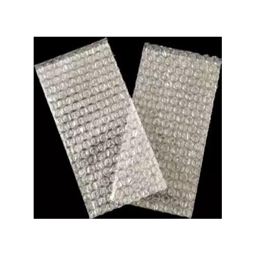 10*20cm 50pcs Plastic Wrap Envelope white Bubble packing Bags PE clear bubble bag Shockproof bag double film bubble bag