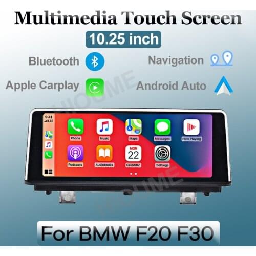 10.25"Wrieless Apple CarPlay Android Auto Car Multimedia Display Screen For BMW Series 1/2 F20 F22 Series 3/4 F30 F32 Head Unit