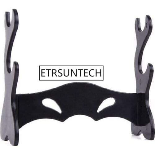 100pcs Two Tiers Holder Display Stand Plastic Bracket Rack for Magic Wand Collection Sword Holder