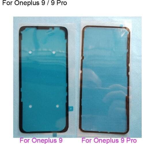 5PCS Adhesive Tape 3M Glue Back Battery cover For Oneplus 9 Glue 3M Glue Back Rear Door Sticker For Oneplus 9 Pro One plus 9Pro