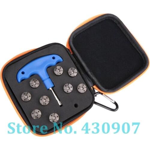 9pcs/set Black Golf Weight with Wrench and Case Fit EPIC Flash Sub Zero GBB Mavrik Max Driver Fairway 2g-18g