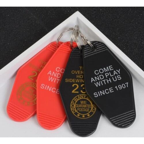 97QE Hotel Room 237 Key Tag Hotel Motel Keychain The Overlook Hotel Sidewinder CO Inspired Key Tag keyrings Jewelry Unisex