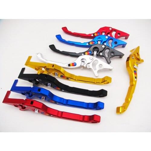 Free shipping Electric motorcycle CNC refitting parts left and right disc brake universal handle clutch lever CNC aluminum alloy