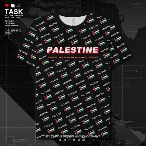 State of Palestine Palestinian PS PSE Quick Dry t shirt mens Short Sleeve clothing casual Short-sleeved brands summer clothes