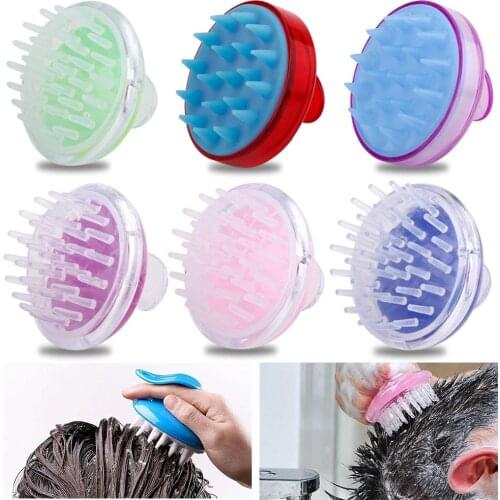 Scalp Brush Hair Comb Head Hair Scalp Massager Shampoo Brush Washing Rotating Hair Brush Highlight Comb Meridian Massage Combs