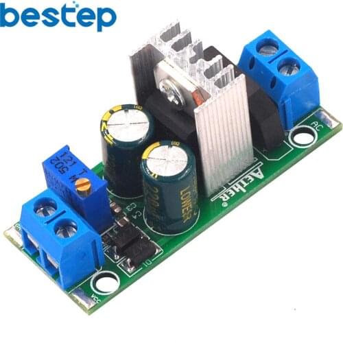 LM317 Adjustable Power Supply Module Adjustable Buck Module Adjustable Linear Regulator with Rectifier