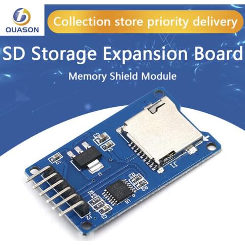 Micro SD Storage Expansion Board Micro SD TF Card Memory Shield Module SPI For Arduino Promotion