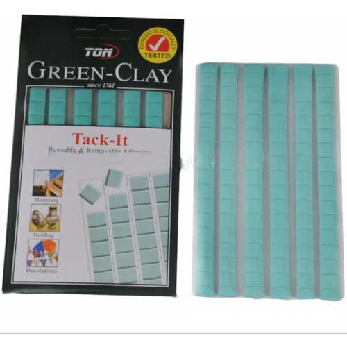 Tack It Multipurpose Adhesive Clay Reusable adhesive for home office school Removable Adhesive Putty Tabs