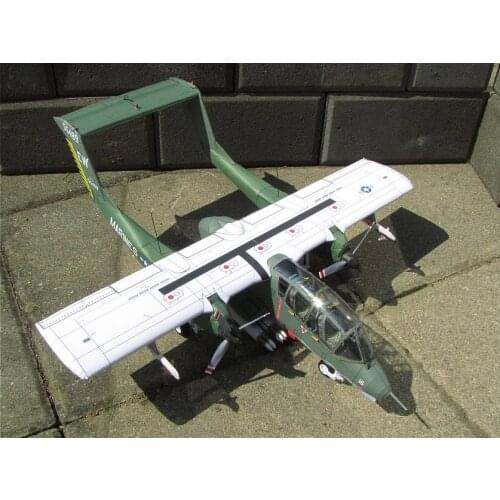 1:32 Scale USS OV-10A Light Ground Attack Aircraft DIY Handcraft PAPER MODEL KIT Puzzles Handmade Toy DIY