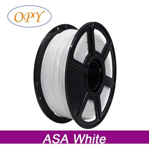 Asa Filament 3D Printer Uv Resistance 1.75Mm 1Kg Plastic Thread 10M 100G Sample Black White