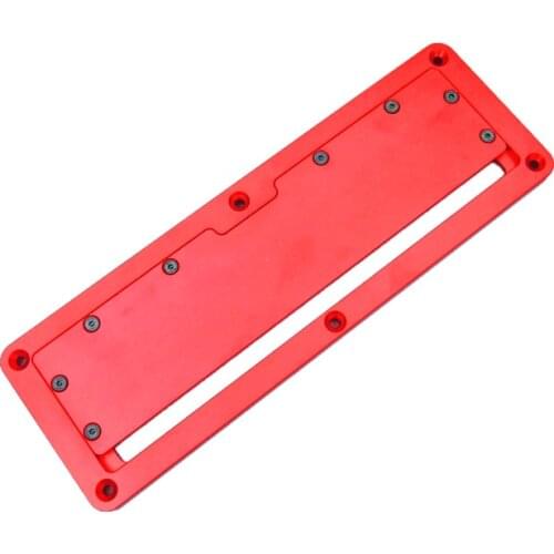 Electric Circular Saw Flip Cover Plate, Special Table Cover, Adjustable Aluminum Insert Plate for Table Saw