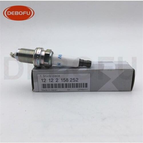 8pcs Brand new IZFR6H11 12122158252 Laser Iridium Spark Plug 12 12 2 158 252 For BMW 550i 650i 750i 750Li X5 xDrive 4.8i 4.8is