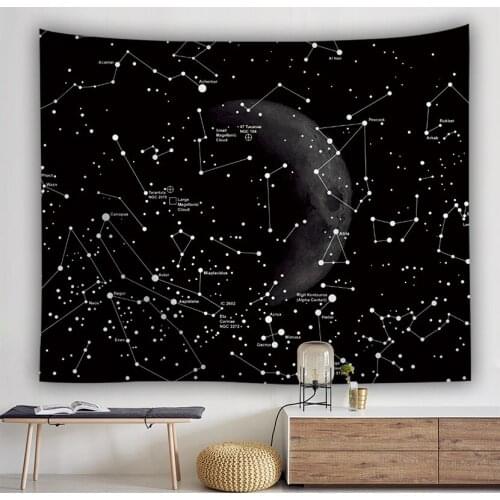 Amazing Galaxy Wall Decor Hanging Tapestry Mandala Cloth Yoga Mats 6 Size Personalized Home Decoration Gift Beach Throw Carpets