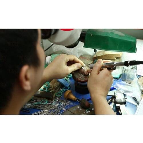 Jeweler Cup Galleried Burs Steel Burs Series 0.9mm-0.23mm 6pcs /lot Hand Tool Open Suction Beads Shape Goldsmith 0.23 20g