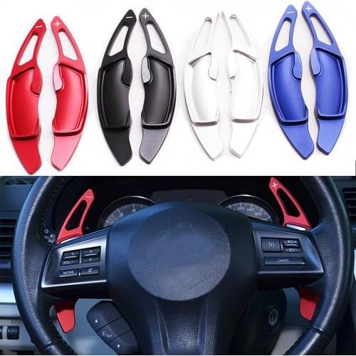 2PCS Steering Wheel Gear Shift Peddle Shifter For Subaru Forester SJ BRZ XV Outback Legacy For Toyota GT86 FR-S Paddle Gearbox