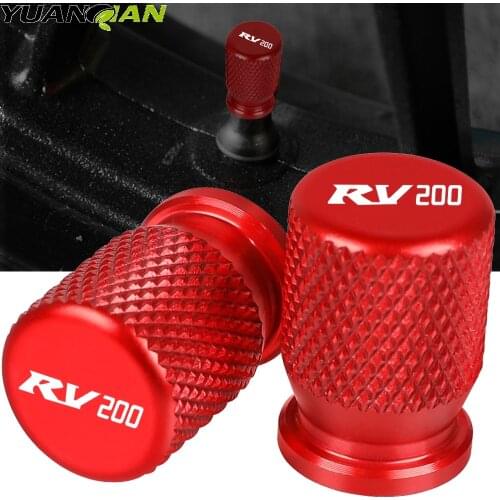 Motorcycle Accessorie RV200 RV 200 Wheel Tire Valve Stem Caps CNC Alumium Airtight Covers For SUZUKI RV200 RV 200 2016-2017