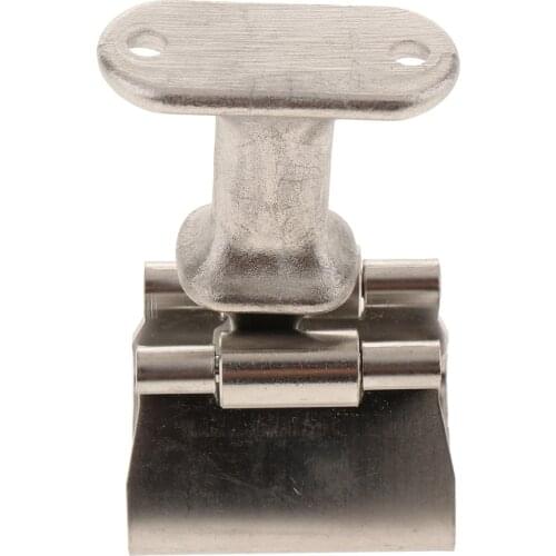 304 Stainless Steel 1-3/4inch Door Stop Retaining Catch and Holder for Boat RV (Large)