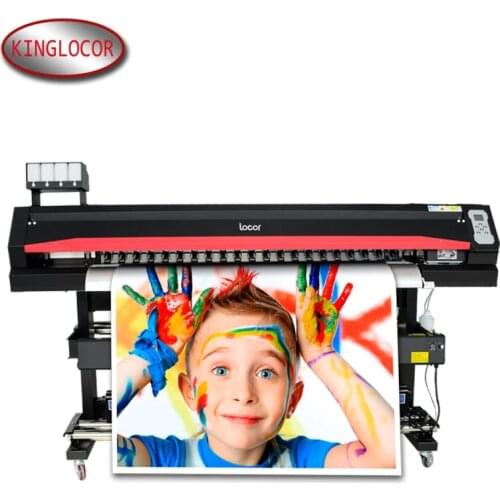 Locor/Lecai 1.6m/5Feet Large /Wide Format Digital Flex Banners Label Printer ,Vinyl Photo Outdoor Advertising Printing Machine
