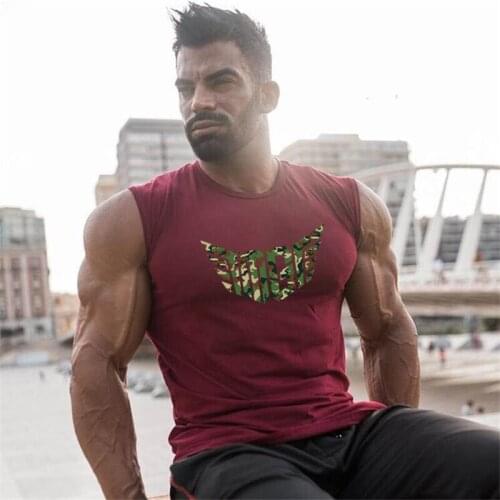 New Brand Workout Cotton Mens Tank Top Gym Casual Clothing Training Running Fitness Singlets Fashion Sleeveless Muscle Vest