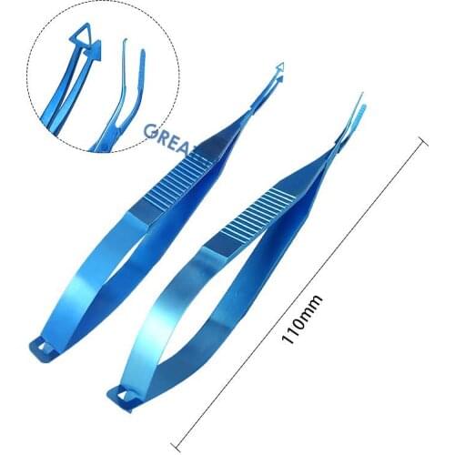 Ophthalmic Forceps Nucleus Bisector/Vectis Forceps Titanium veterinary ophthalmic instruments