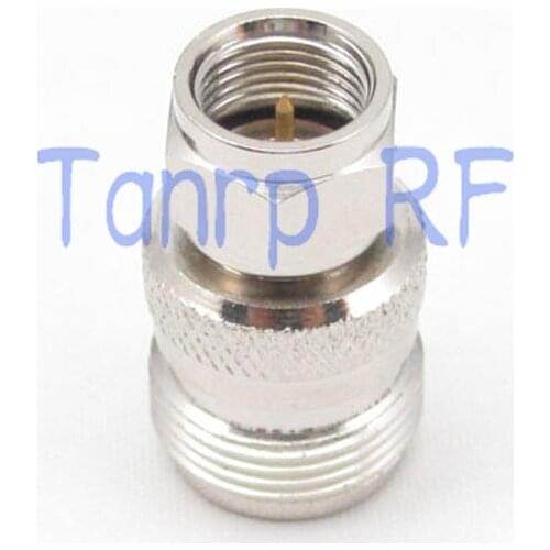 Wholesale N female jack to F male plug Straight RF connector Adapter for Antenna Router