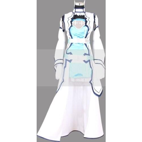 Customize SAO ALfheim Online Asuna Undine Cosplay Costume Outfit