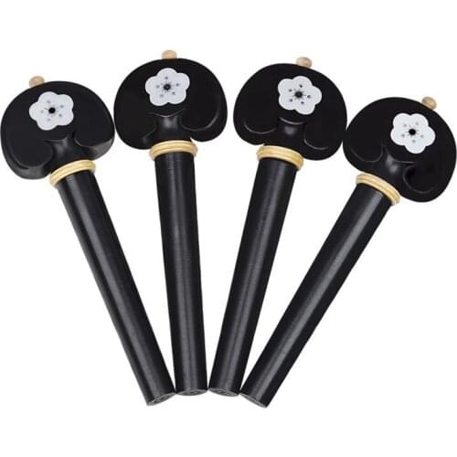 Natural Ebony CL-70 High-end Hand-carved Cello Pegs Cello Parts Accessories