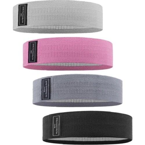 Workout Fitness Hip Loop Resistance Bands Anti-slip Squats Expander Strength Rubber Bands Yoga Gym Training Braided Elastic Band