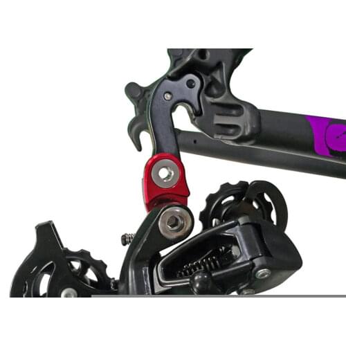 45X25X15mm Bicycle Gear Tail Hook Extender Durable Aluminum Alloy Mountain MTB Bike Frame Rear Derailleur Hanger Extension