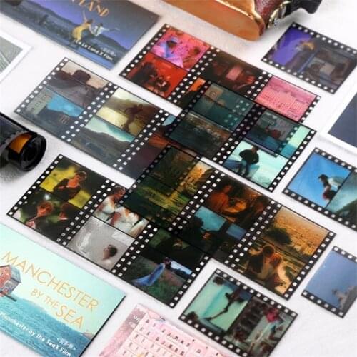 Vintage Movie Series Stickers, Scrapbook Labels, Diary Album Labels, Decorative Stationery, Movies Please Call Me By Your Name