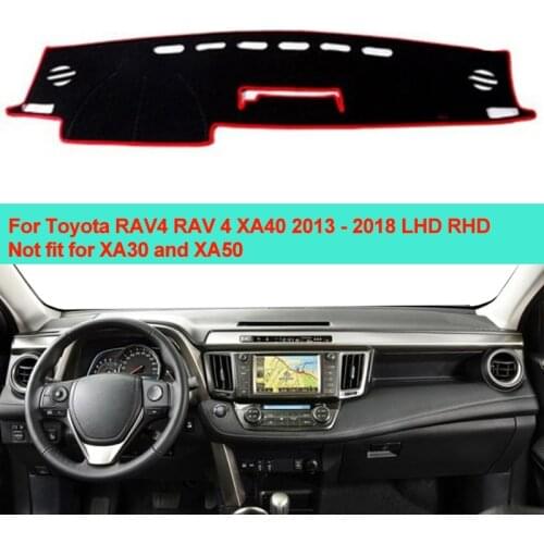 Car Inner Dashboard Cover Dash mat Carpet Cushion Sun Shade For Toyota RAV4 RAV 4 XA40 2013 2014 2015 2016 2017 2018 LHD RHD