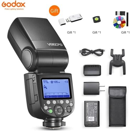 Godox V860III V860 III Speedlite fotocamera Flash E-TTL HSS Flash Light per Canon Sony Nikon Fuji Olympus Panasonic Pentax Camer