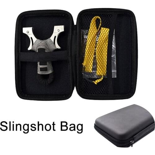 High Quality Slingshot Bag Slingshots Catapult Steel Ball Protection Bag Portable Outdoor Sports Hunting Accessories