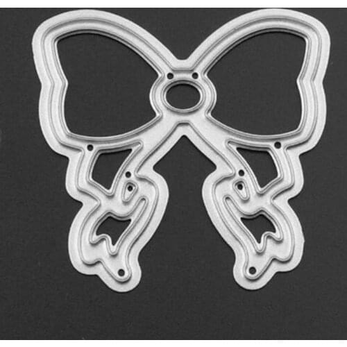 YINISE Metal Cutting Dies For Scrapbooking Stencils Bow DIY Cut Album Cards Decoration Embossing Folder Die Cuts Template Tools