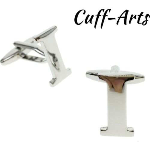 Cufflinks 26 Alphabet Cuff links Personality Mix&Match Choose 2 Different Letters For Initials