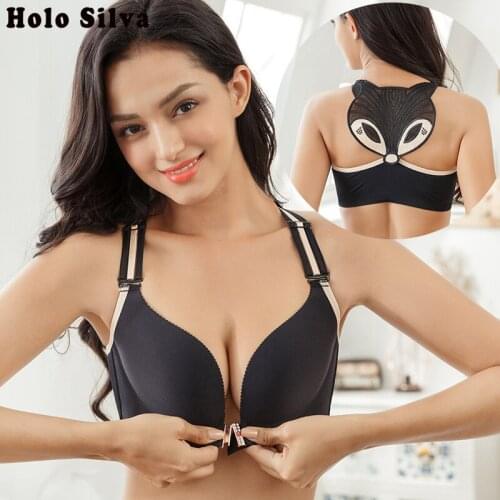 Push-Ups Plus Size Tanks Bra Thin Wire Free Brassiere Spandex 3/4 Cup Wirefree Big Size Seamless Bras for Women 75-120 C D E Cup