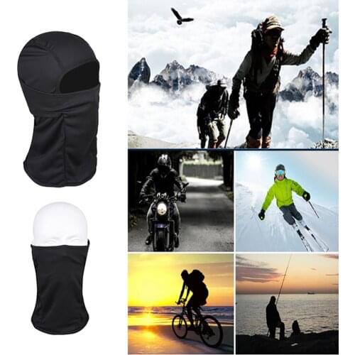 1/2Pcs Winter Cycling Skiing Neck Balaclava Cover Face Head Warmer Scarf Hat Outdoor Sports Accessories