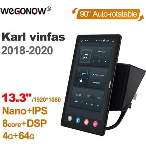 13.3 Inch 1920*1080 Ownice Android 10.0 for Opel Karl vinfas 2018 - 2020 Car Radio Multimedia Video Audio GPS Auto Rotatable