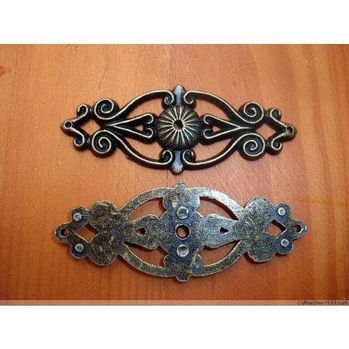50Pcs 62 * 25mm antique decorative sheet wrap angle fillet alloy antique wooden four corner decorative corner piece Corner