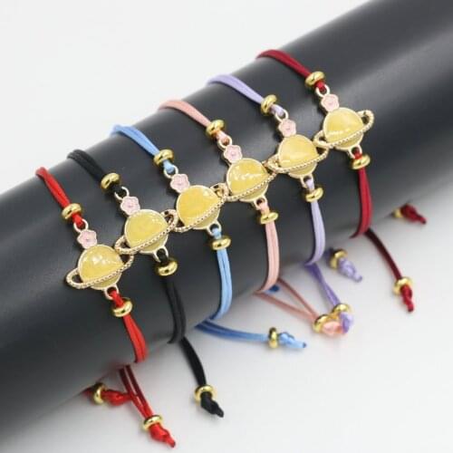 Fashion Lucky Red Thread Rope Charm Bracelets For Women Handmade Friendship Bracelet For Couples Kids Girls Jewelry Love Gift