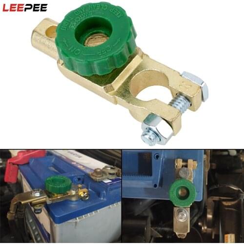 Quick Cut-off Car Battery Switch Motorcycle Battery Disconnect Protector RV Car Switch Battery Terminal Link Switch