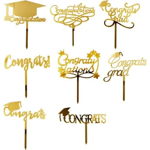 Congratsgrad Cake Topper Graduation You Do It Acrylic Graduation Cake Topper Graduations Celebrate Party Cake Baking Decoration